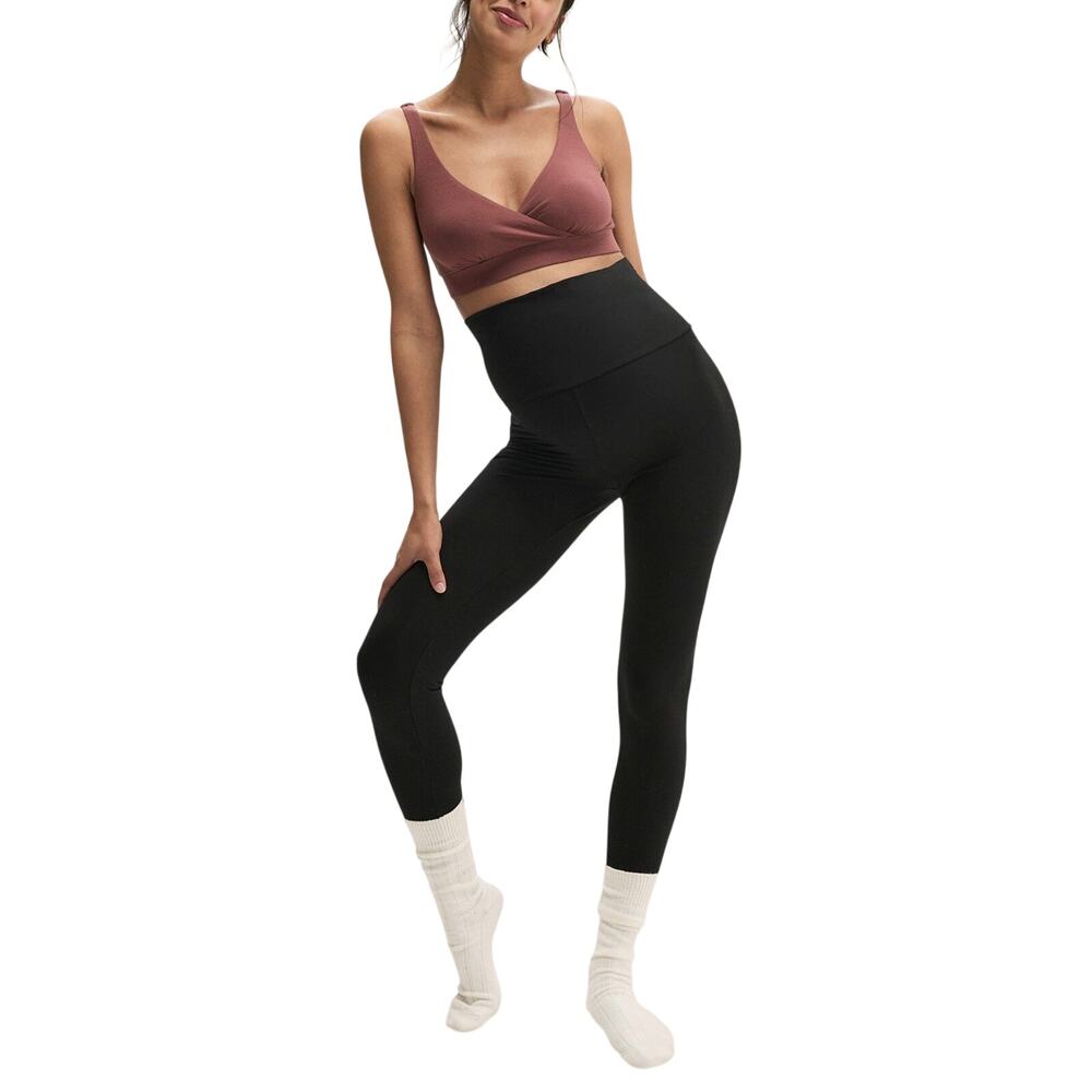 Hatch Ultrasoft Gray Before During And After Leggings Size XS